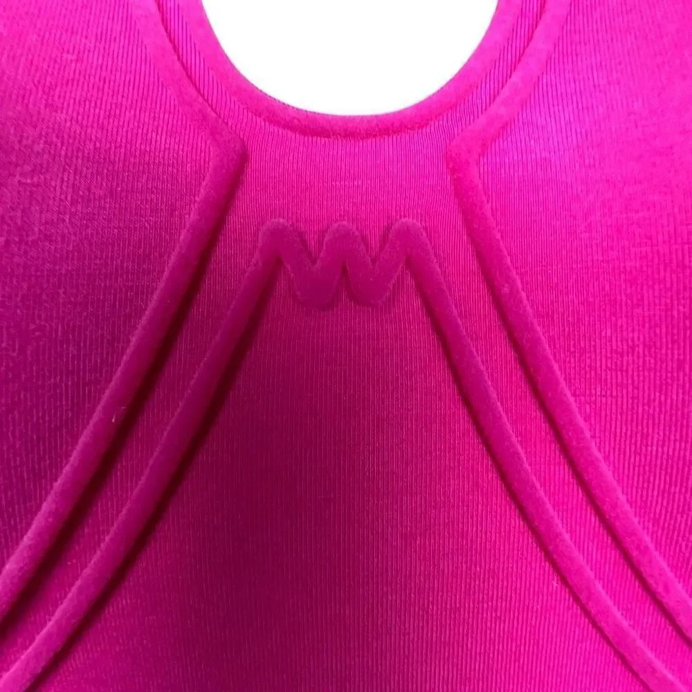 NWT Wolford Alita Sports Bra Fuchsia Pink 80B 36B